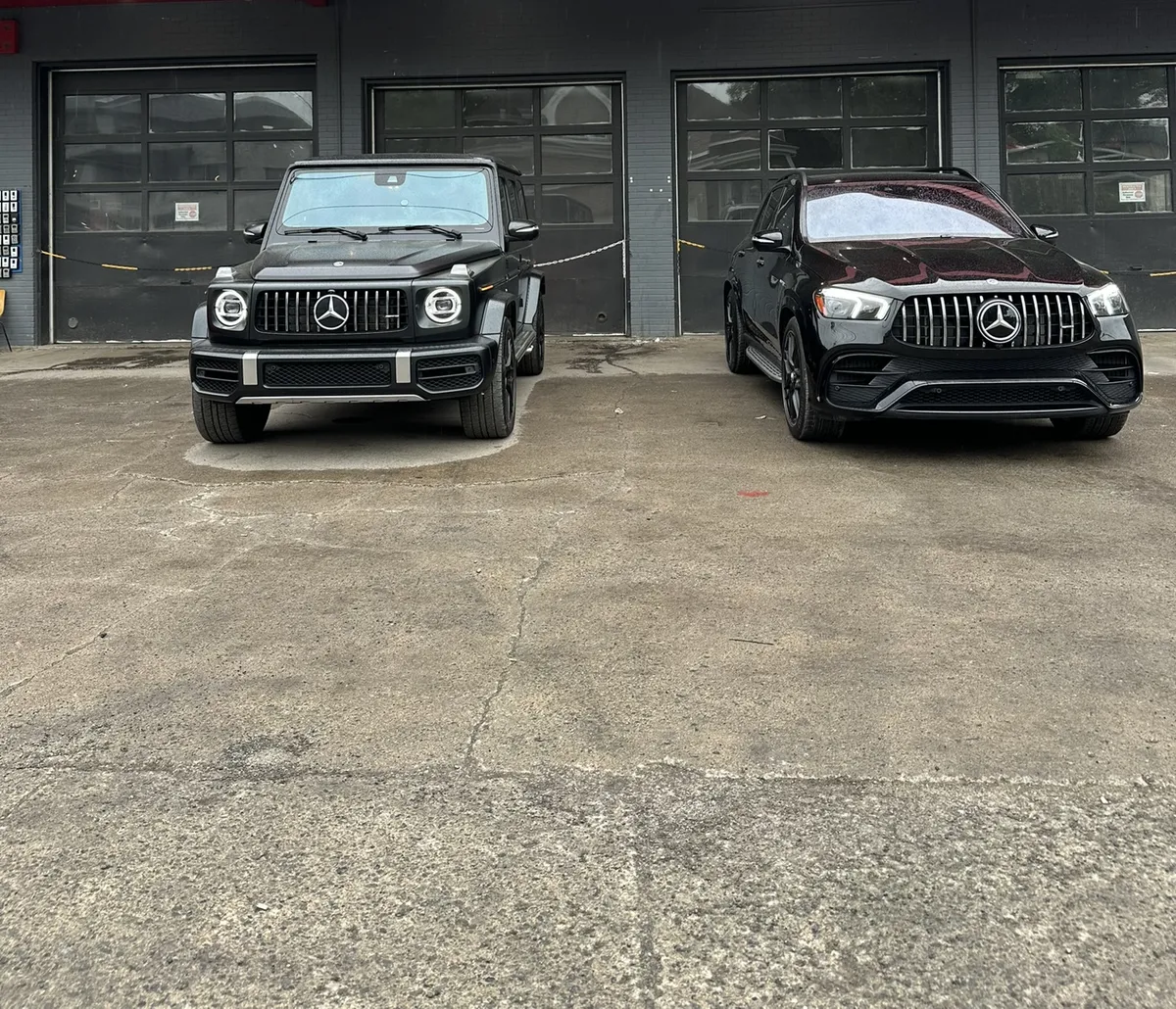Mercedes-AMG G63 2021 — Console centrale refaite après un vol, traceur GPS installé