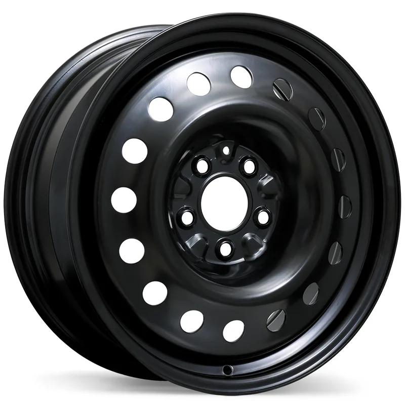 Steel wheels + hubcaps